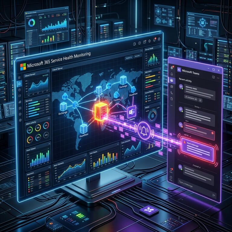 How to Monitor M365 Service Health with PowerShell and Webhooks